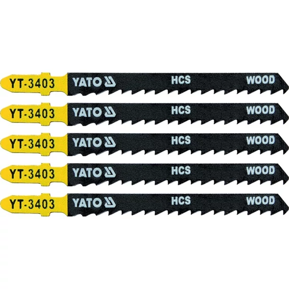 Yato Dekopír fűrészlap fához, 6TPI, 100mm, 5db