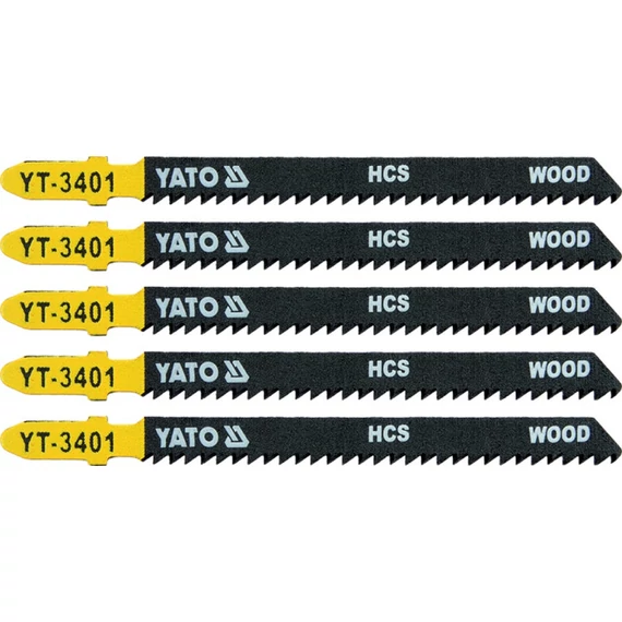 Yato Dekopír fűrészlap fához, 10TPI, 100mm, 5db