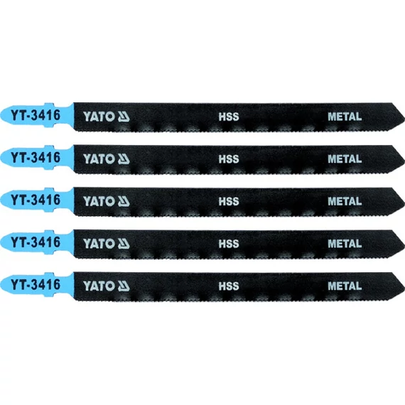 Yato Dekopír fűrészlap fémhez, 130mm, 5db
