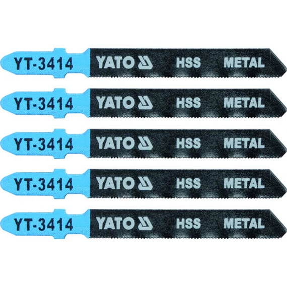 Yato Dekopír fűrészlap fémhez, 12TPI, 75mm, 5db