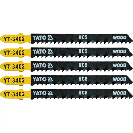 Yato Dekopír fűrészlap fához, 8TPI, 100mm, 5db