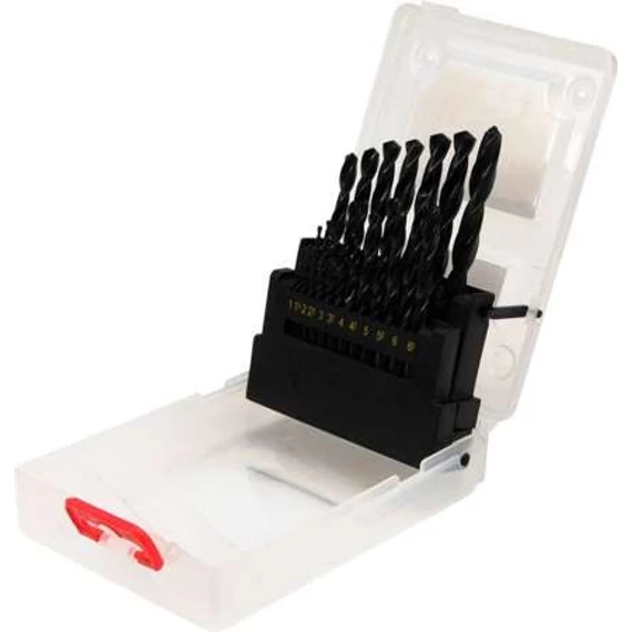 Yato Fémfúró készlet, HSS, 1-10mm, 19db-os 