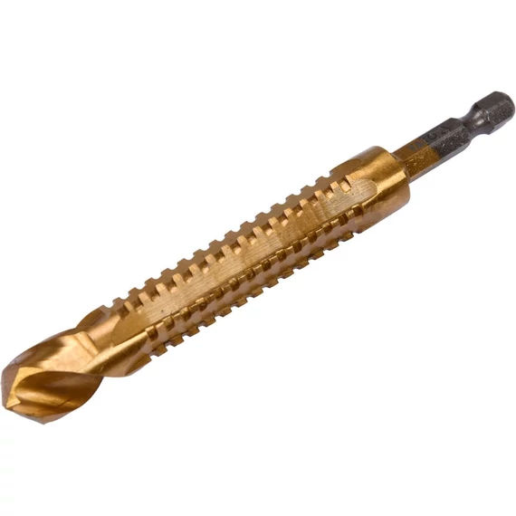 Yato Fúrógépbe fogható fémfúró, HSS-Tin Hex, 1/4&quot;, 13mm