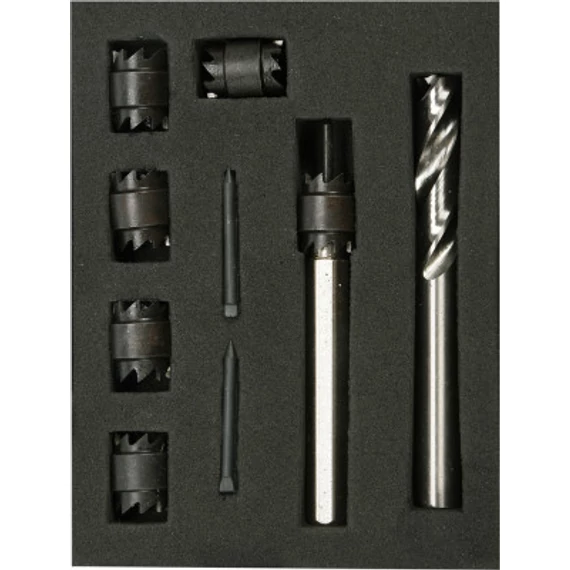 Yato Hegesztőpont maró készlet Hss, 8-10mm