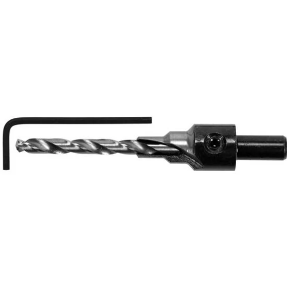 Yato konfirmátor csavar előfúró+süllyesztő, 4mm
