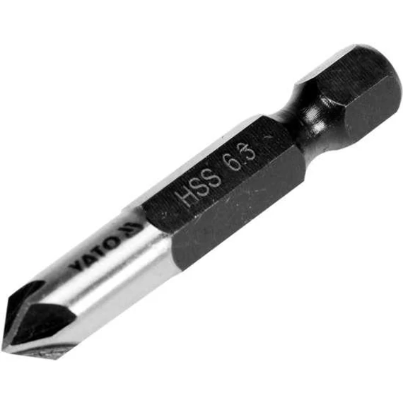 Yato Kúpos HSS süllyesztő fúrószár 6.3mm 