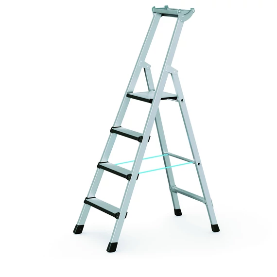 Zarges Comfortstep S egyoldalas állólétra, alu, 4 fokos, 1m