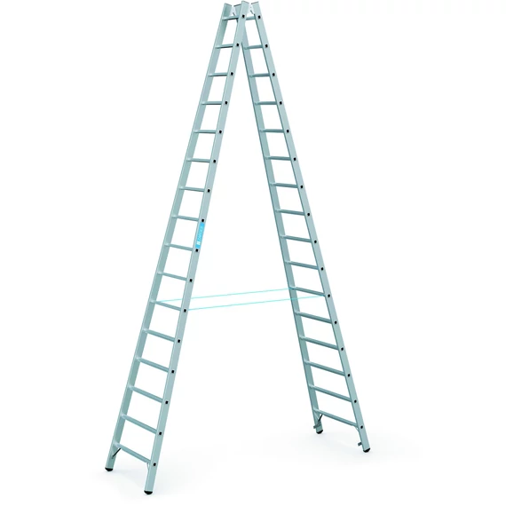 Zarges Coni B kétoldalas állólétra, alu, 2x16 fokos, 4.45m
