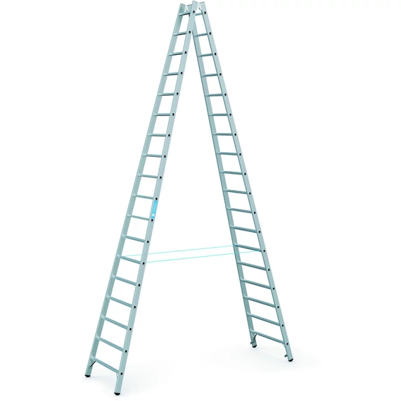 Zarges Coni B kétoldalas állólétra, alu, 2x18 fokos, 5m