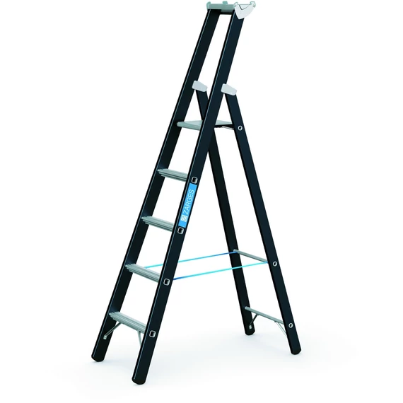 Zarges Megastep S egyoldalas állólétra, alu, 5 fokos, 1.33m