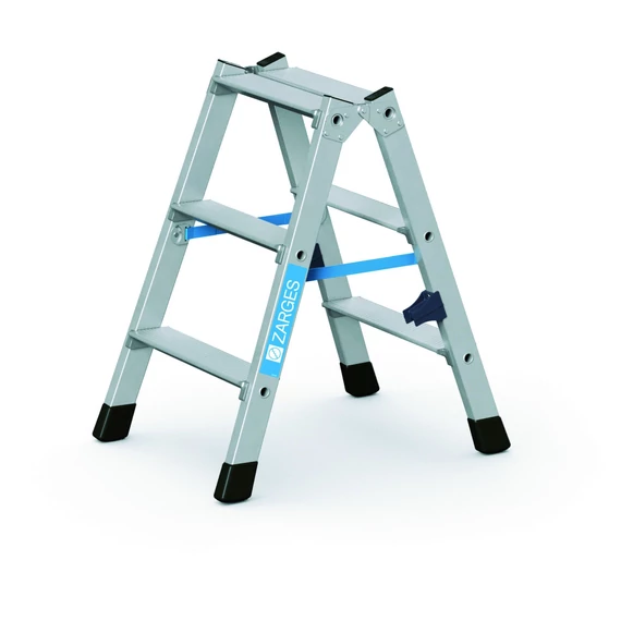 Zarges Nova B kétoldalas állólétra, alu, 2x3 fokos, 0.64m