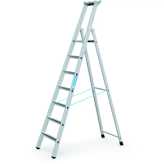 Zarges Saferstep S egyoldalas állólétra, alu, 7 fokos, 1.85m