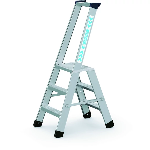 Zarges Seventec RC S egyoldalas állólétra, alu, 3 fokos, 0.7m