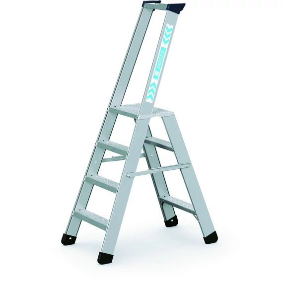 Zarges Seventec RC S egyoldalas állólétra, alu, 4 fokos, 0.9m