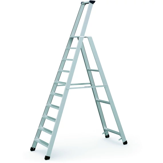 Zarges Seventec S egyoldalas állólétra, alu, 10 fokos, 2.2m