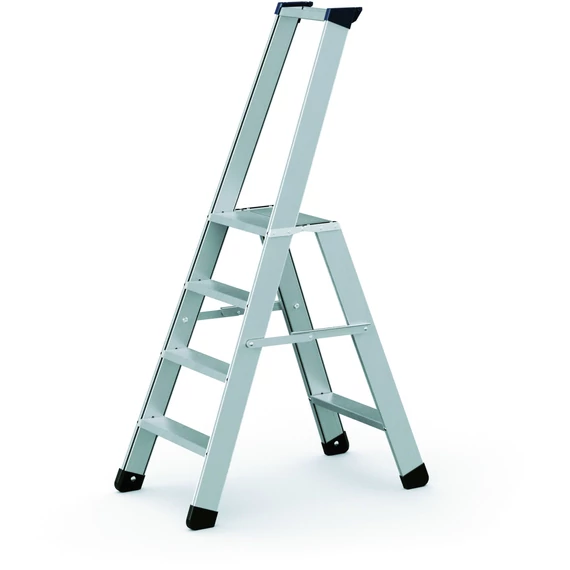 Zarges Seventec S egyoldalas állólétra, alumínium, 1x4 fokos, 0.9m