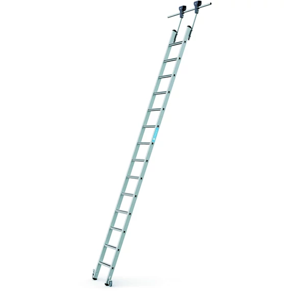 Zarges Saferstep Trec LH guruló polclétra, alu, 14 fokos, 4.25m