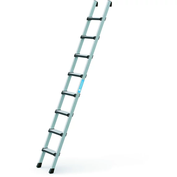 Zarges Comfortstep L támasztólétra, alu, 8 fokos, 2.4m