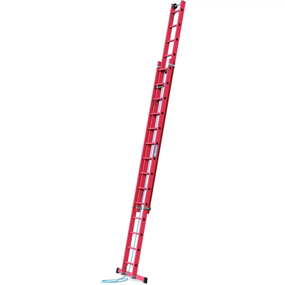 Zarges Skyline EFA 2E kétrészes tolólétra, GFK, 2x14 fokos, 7.17m