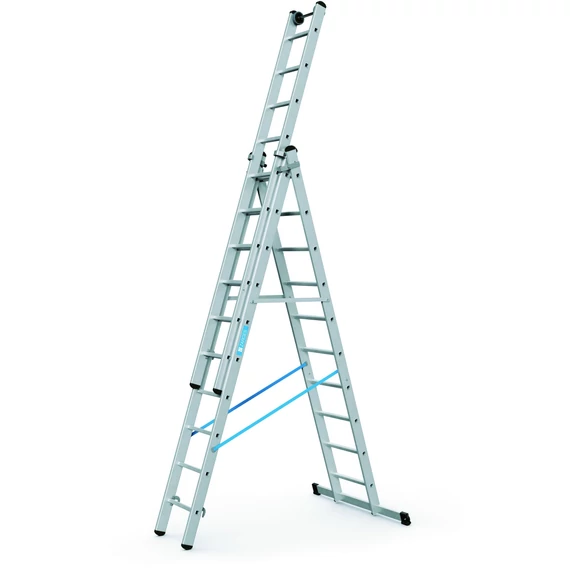 Zarges Skymaster Plus X háromrészes létra, alu, 3x10 fokos, 6.90m