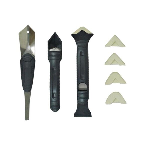 Z-Tools Premium profilos szilikon lehúzó és kapar készlet, 3+5 részes