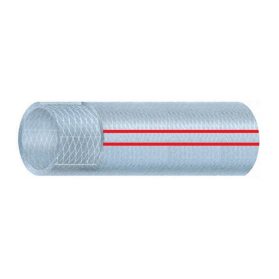 PVC szövetbetétes préslégtömlő, 19/25mm