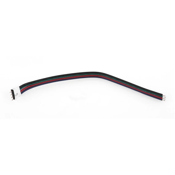 Avide csatlakozó kábel apa színes LED szalaghoz, 12V, 4PIN
