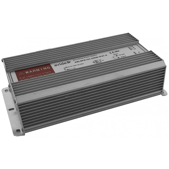 Avide Slim LED szalag tápegység, kültéri, 250W, 24V