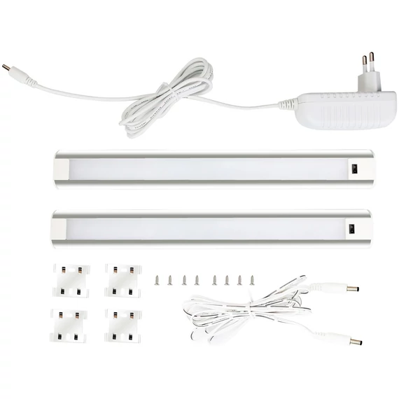 Avide LED bútorlámpa szett, 9W, 4000K, 2x60cm