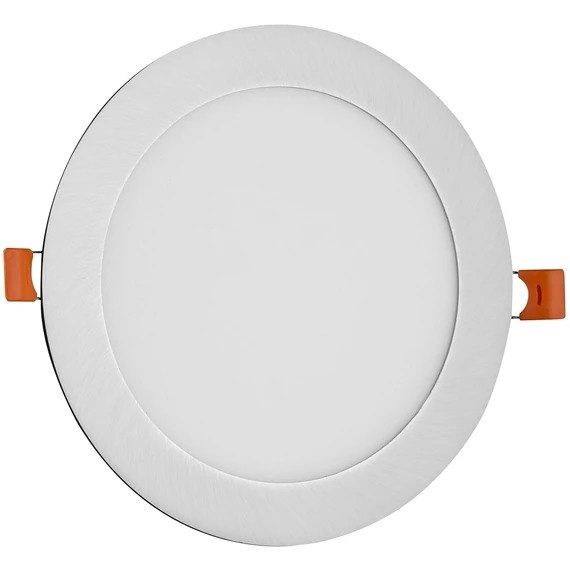 Avide mennyezeti LED lámpa, beépíthető, kerek, alumínium, 18W, 4000K, szürke