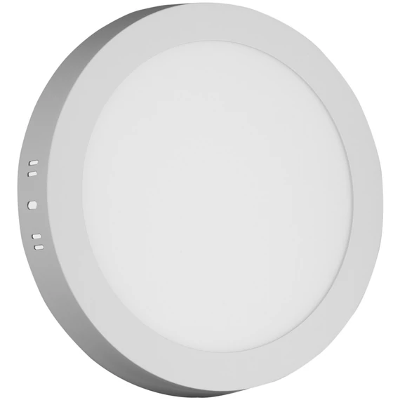 Avide mennyezeti LED lámpa, falra szerelhető, kerek, alumínium, 18W, 3000K