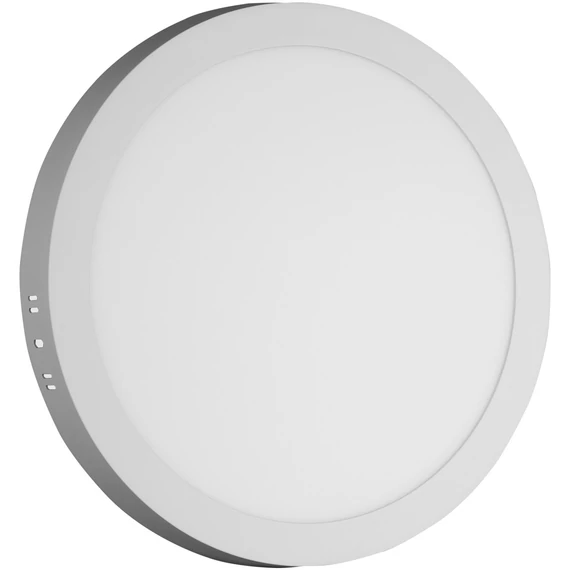 Avide mennyezeti LED lámpa, falra szerelhető, kerek, alumínium, 24W, 3000K
