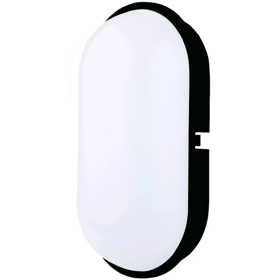 Avide Triton-O cseppálló mennyezeti LED lámpa, ovális, 20W, 4000K, fekete