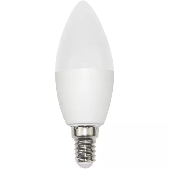 Avide Smart LED izzó, gyertya, színes+fehér, Wifi, E14, 5.5W