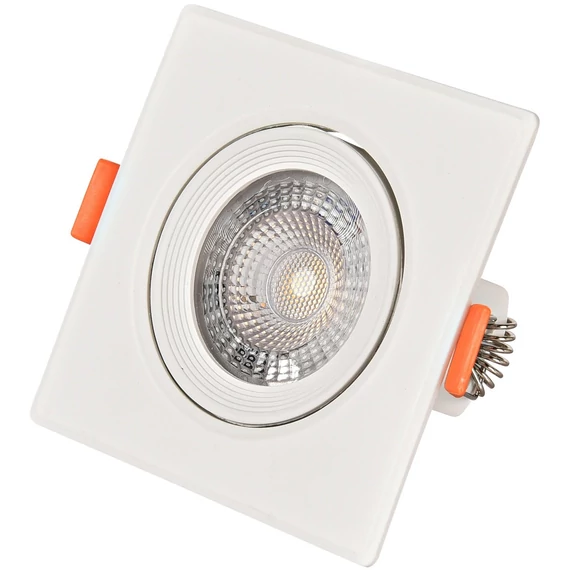 Avide LED spot lámpa, beépíthető, négyzet, 5W, 4000K