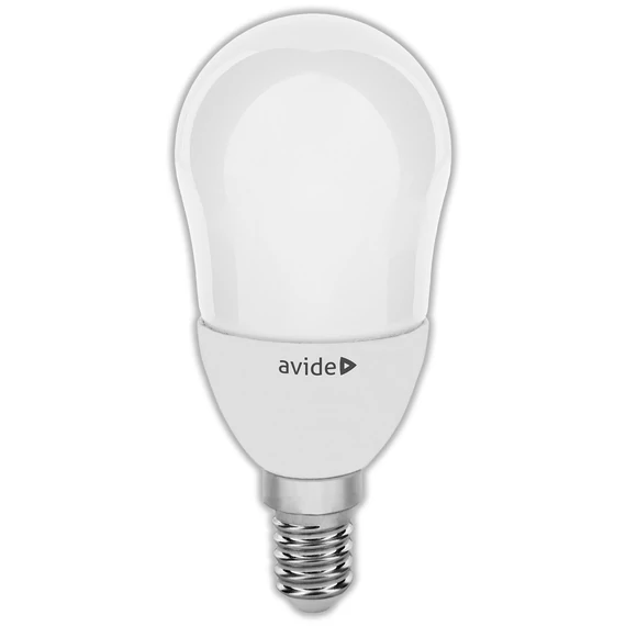 Avide mini körte LED izzó, E14, 6W, 3000K