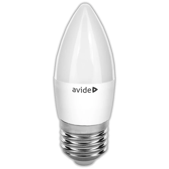 Avide gyertya LED izzó, E27, 6W, 4000K