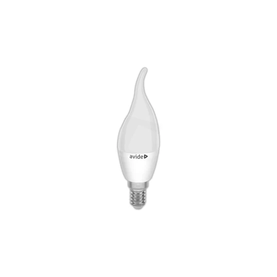 Avide LED Candle Flame izzó, 6W, E14 NW, 4000K