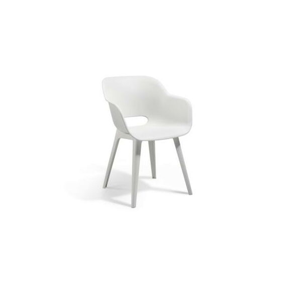 Allibert Akola műanyag kerti szék, fehér 