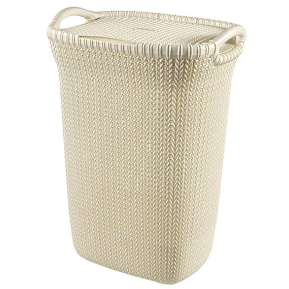 Curver Knit szennyestartó 57L, krém