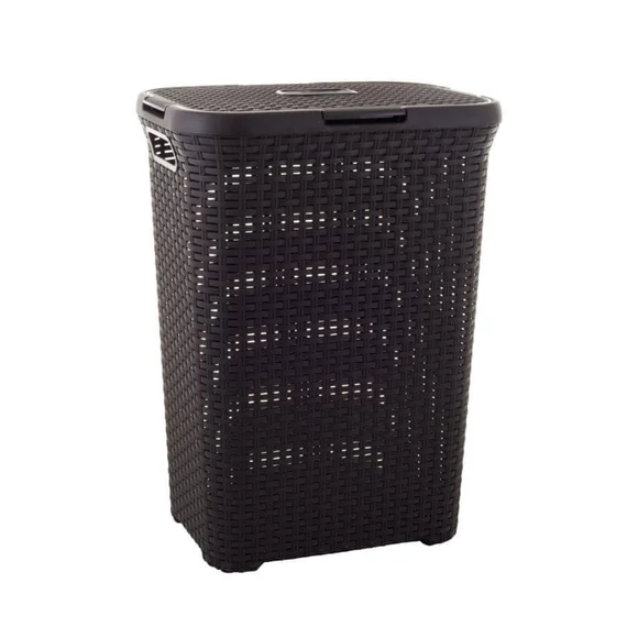 Curver Terrazzo szennyestartó 55L, fekete