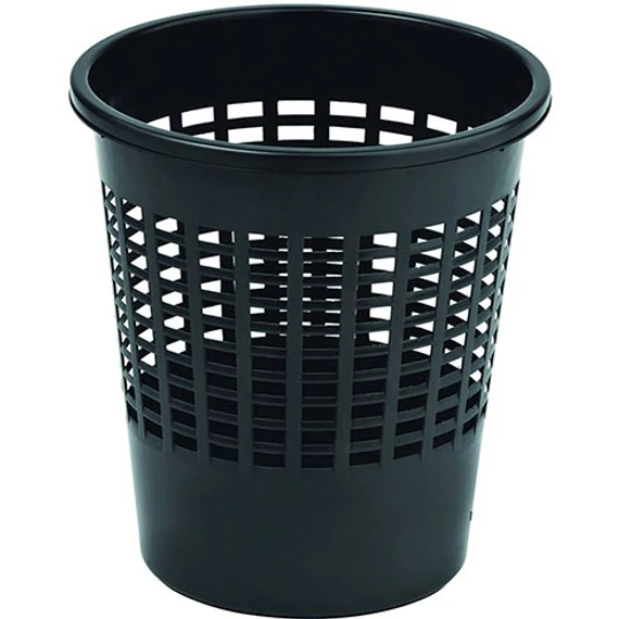 Curver Basic papírkosár, fekete, 11L