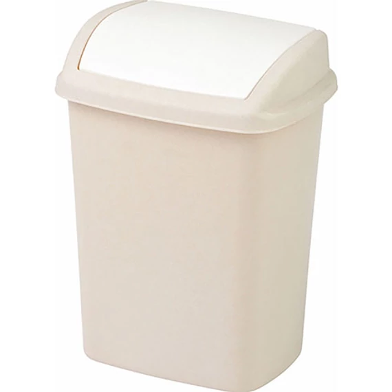 Curver billenőfedeles szemetes, bézs, 50L