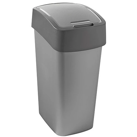 Curver Pacific billenőfedeles szemetes, szürke, 50L