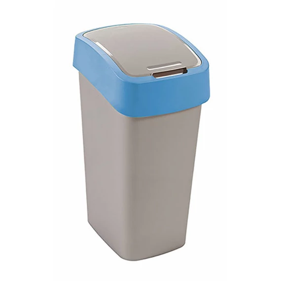 Curver Pacific billenőfedeles szemetes, kék, 50L