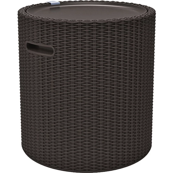 Keter Cool stool műrattan többfunkciós tároló asztalka