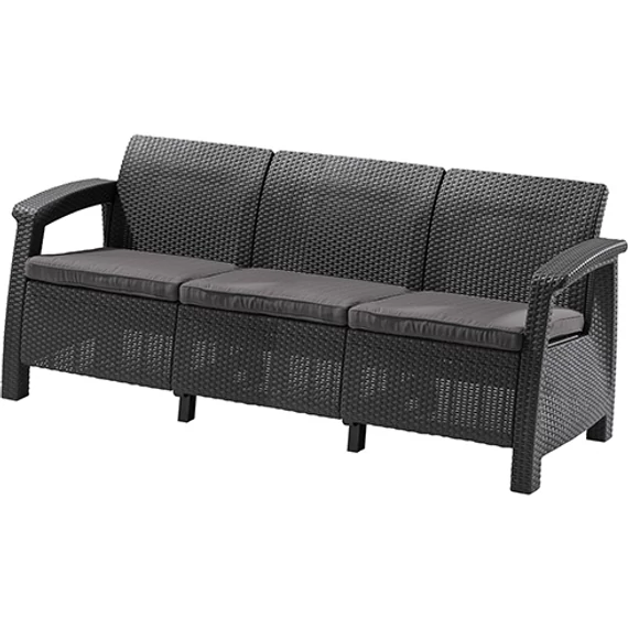 Allibert Corfu love seat max háromszemélyes kanapé