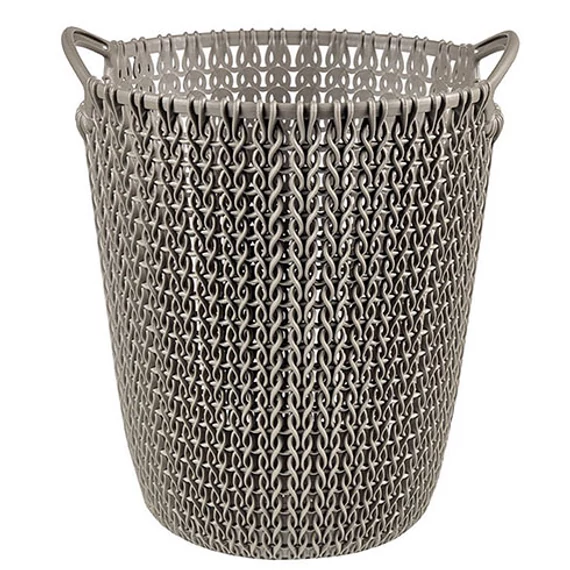 Curver Knit papírkosár, barna, 7L