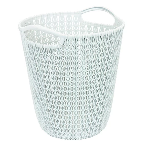 Curver Knit papírkosár, fehér, 7L