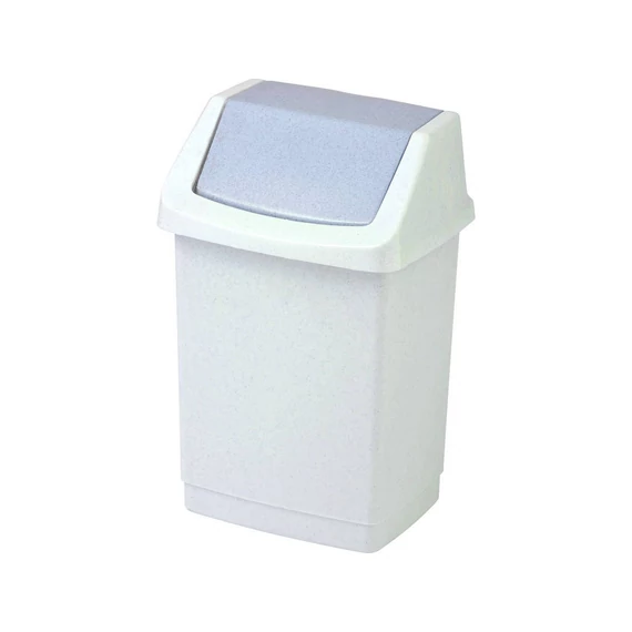 Curver billenőfedeles szemetes, szürke, 9L
